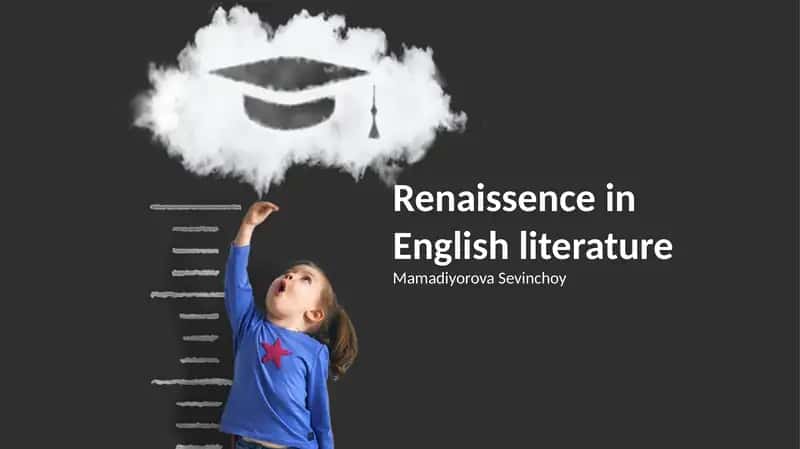 Renaissence in English literature