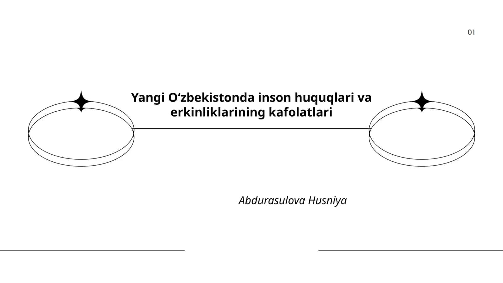 Yangi Oʻzbekistonda inson huquqlari va erkinliklarining kafolatlari