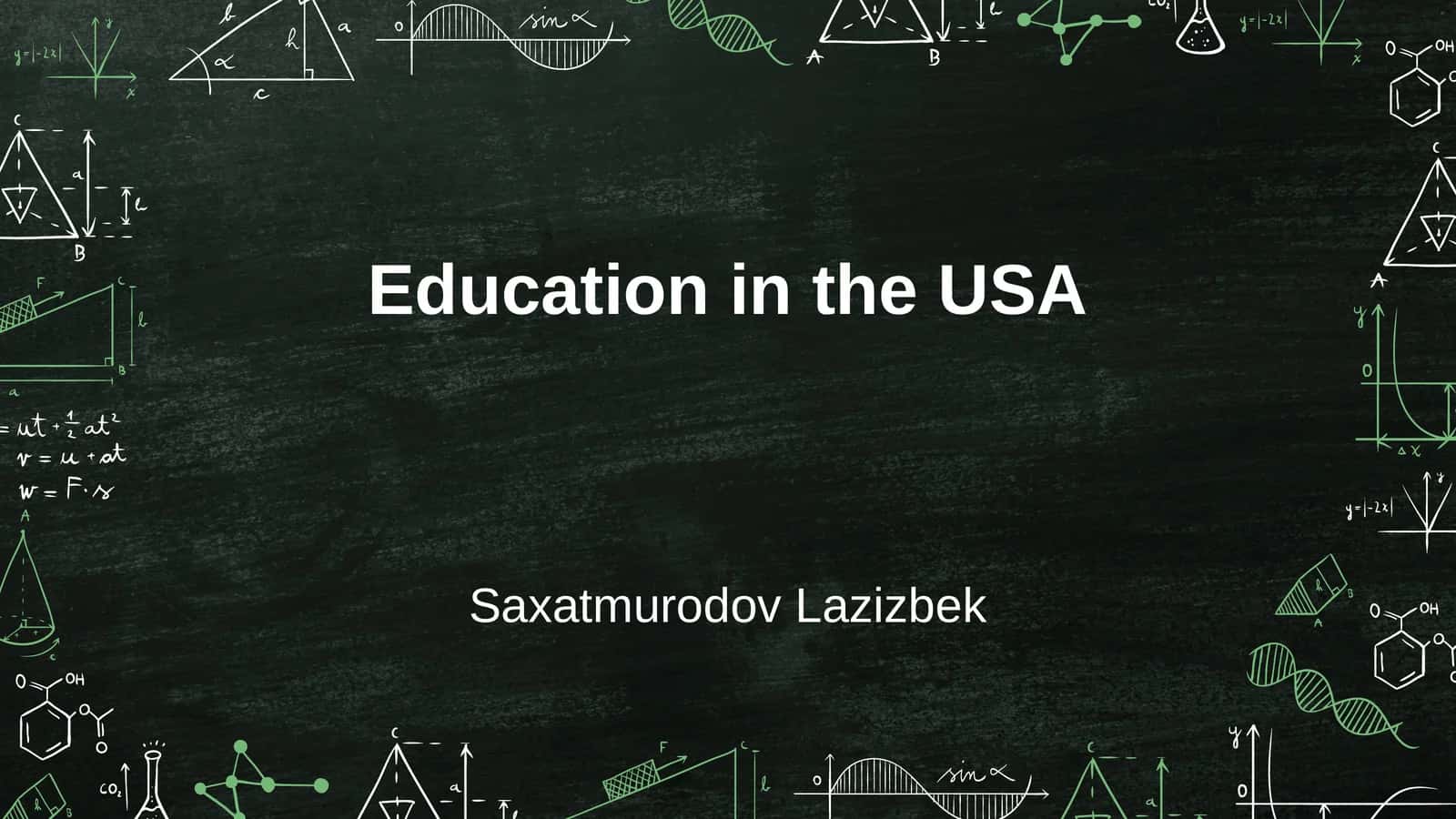 Education in the USA