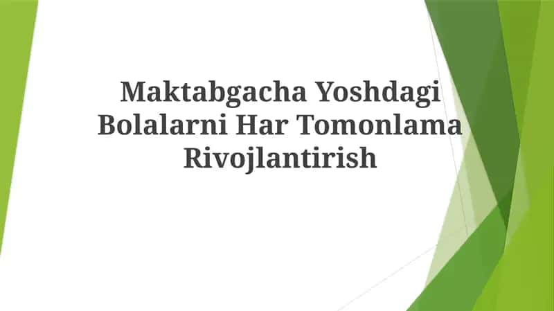 Ijtimoiy va hissiy rivojlanish