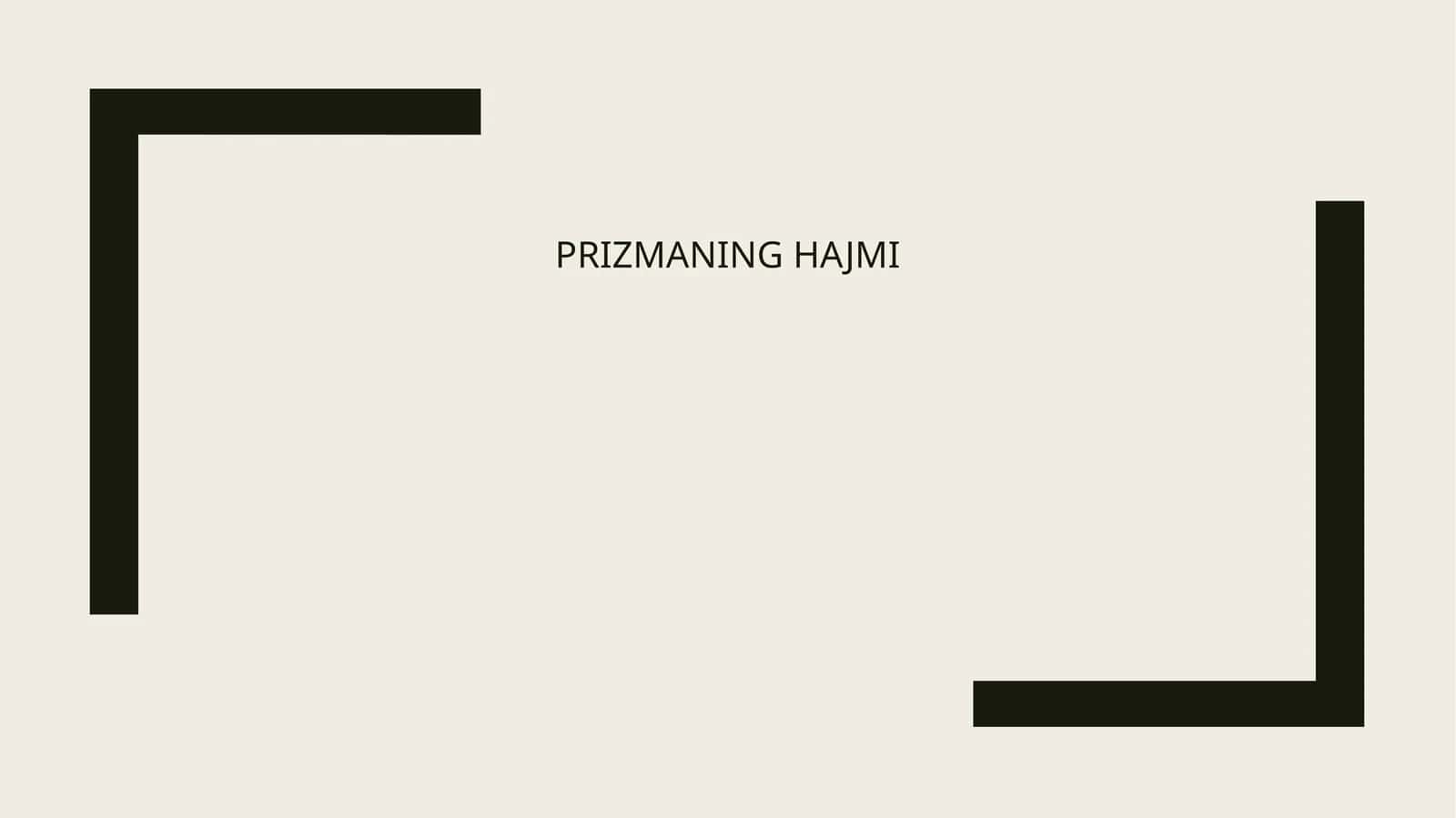 Prizmaning hajmi
