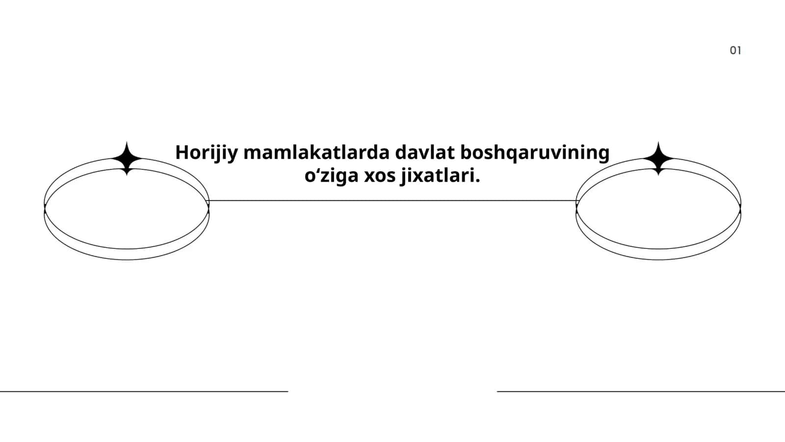 Horijiy mamlakatlarda davlat boshqaruvining oʻziga xos jixatlari