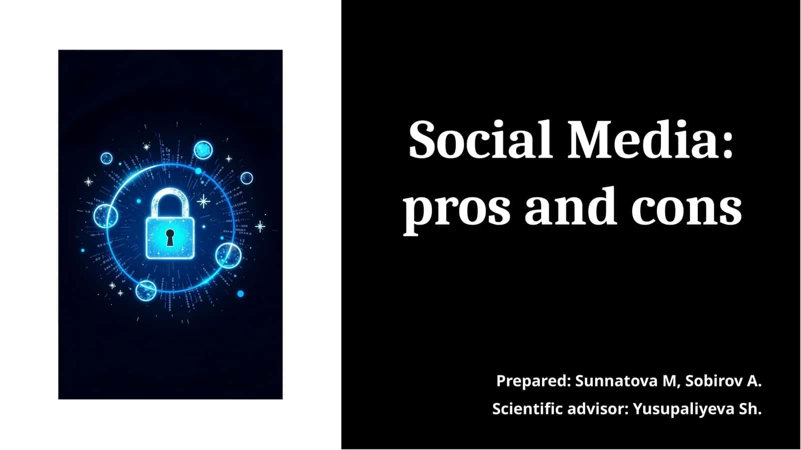 Social Media: pros and cons