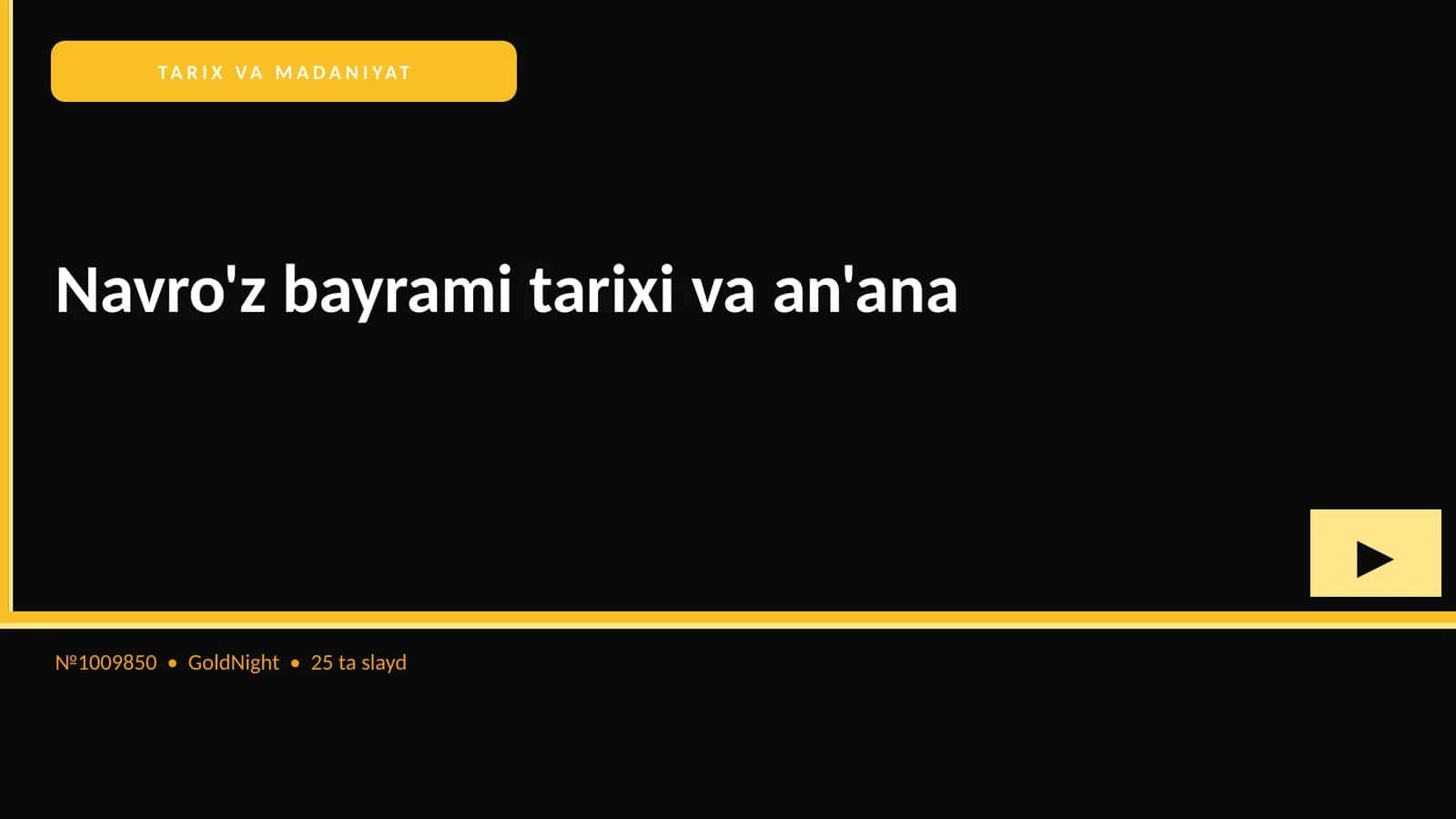 Navro'z bayrami tarixi va an'ana