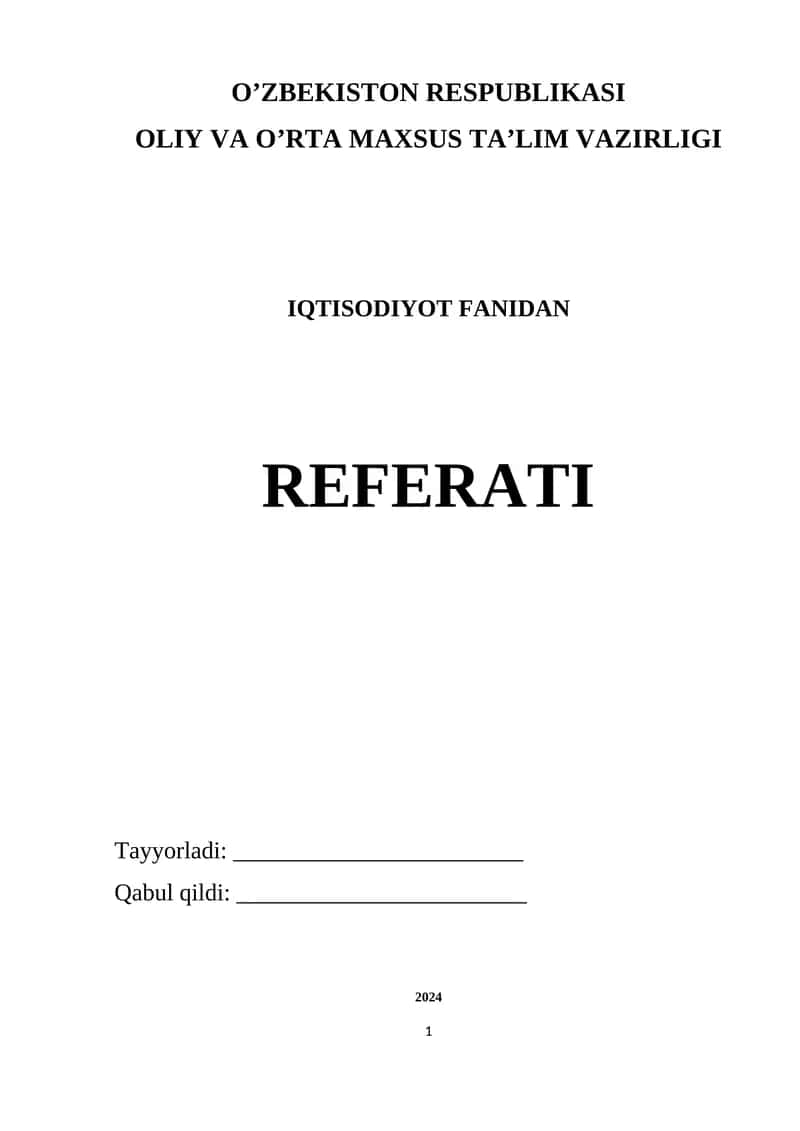 АHОLI DАRОMАDLАRINI DАVLАT TОMОNIDАN TАRTIBGА SОLISH