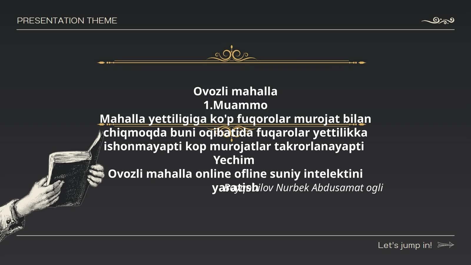 Ovozli mahalla