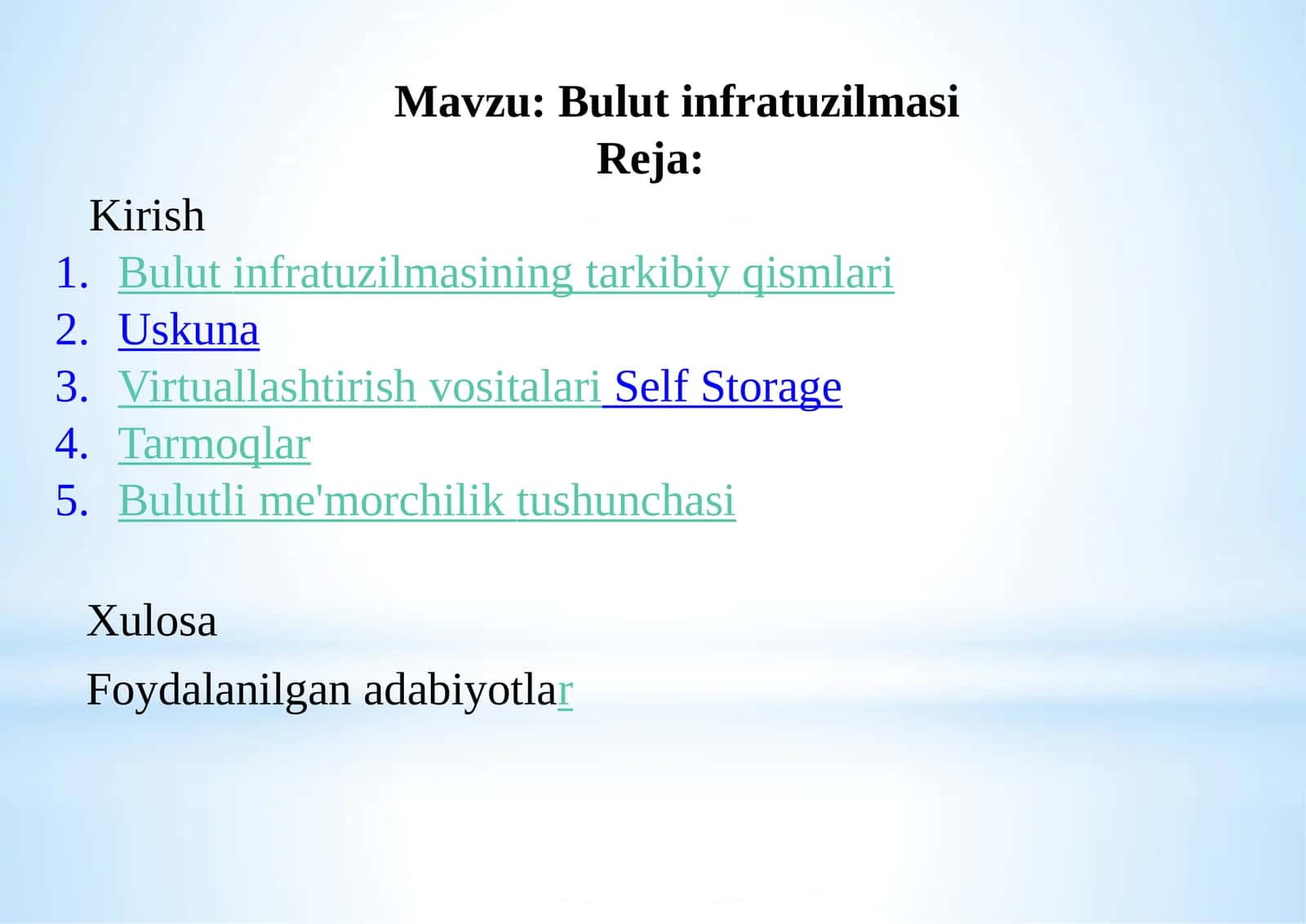 Bulut infratuzilmasi
