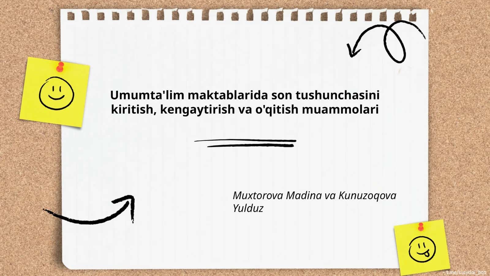 Umumta'lim maktablarida son tushunchasini kiritish, kengaytirish va o'qitish muammolari