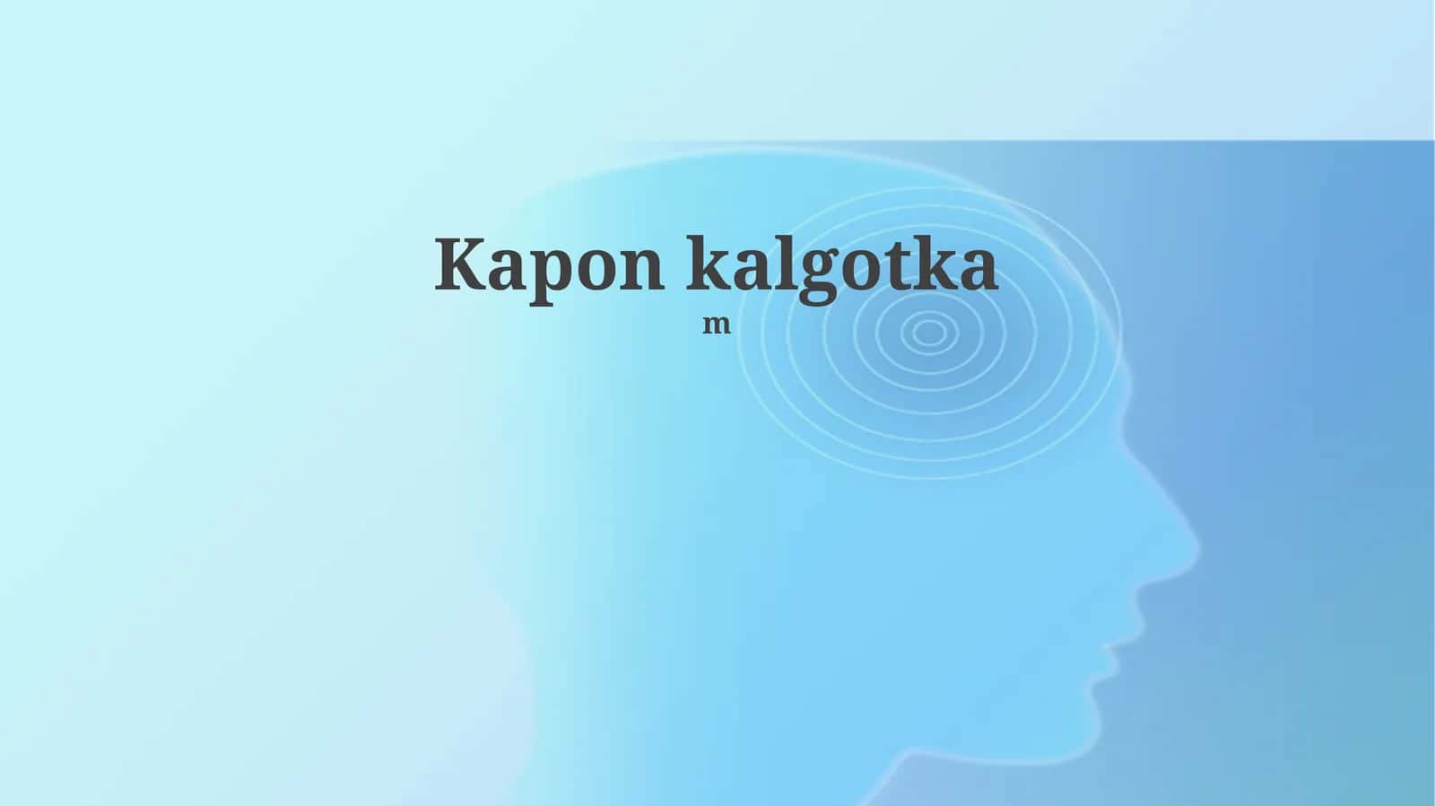 Kapon kalgotka