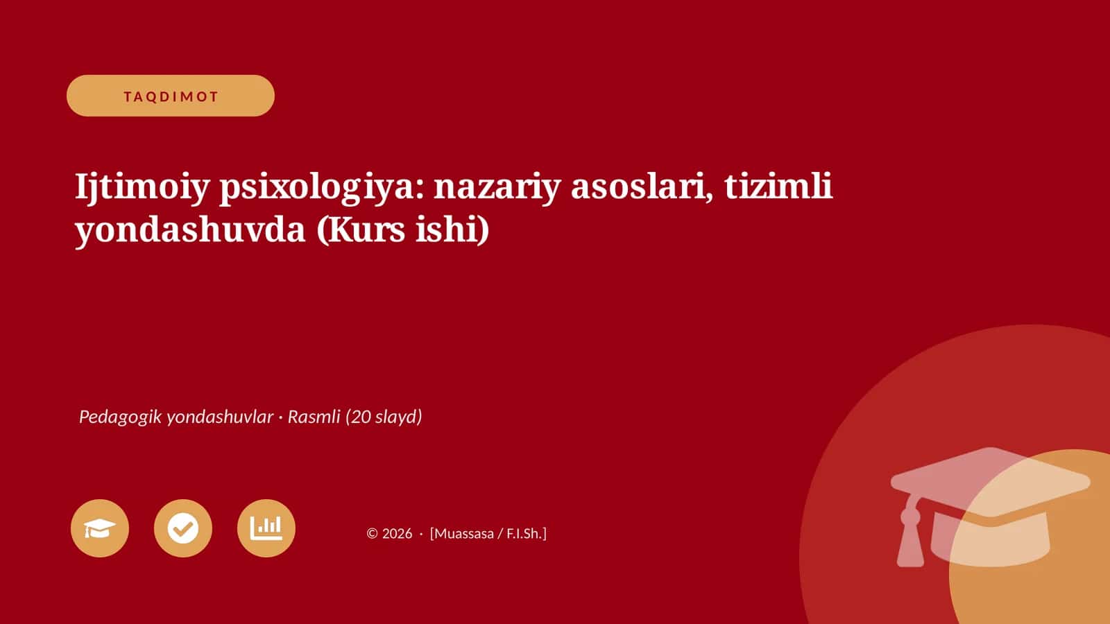 Ijtimoiy psixologiya: nazariy asoslari, tizimli yondashuvda (Kurs ishi)