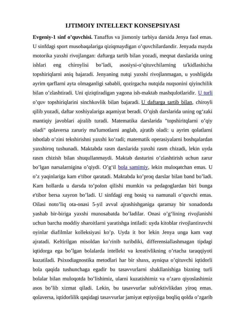 IJTIMOIY INTELLEKT KONSEPSIYASI
