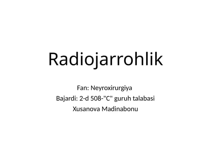 Radiojarrohlik