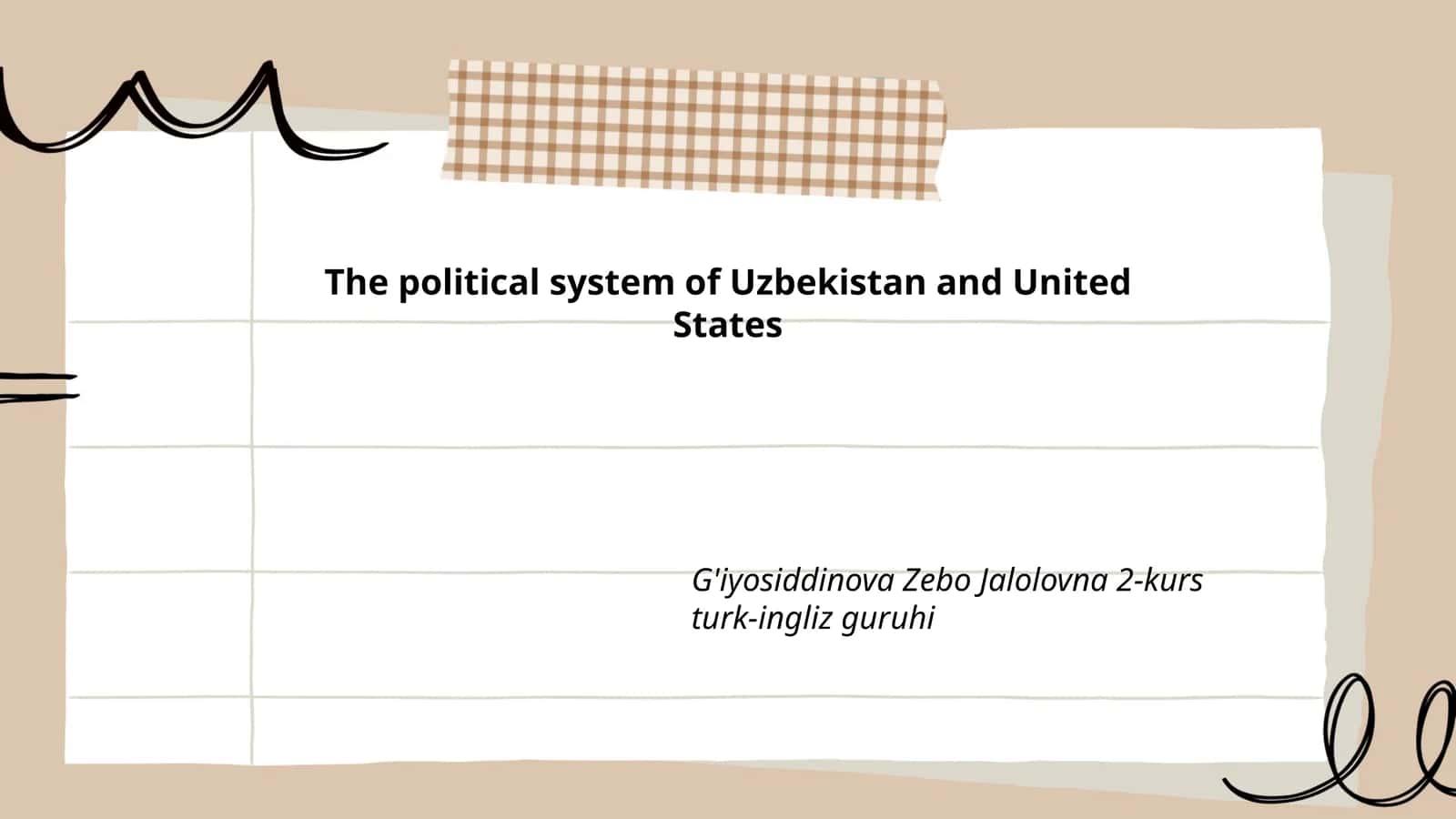 The Constitution of Uzbekistan