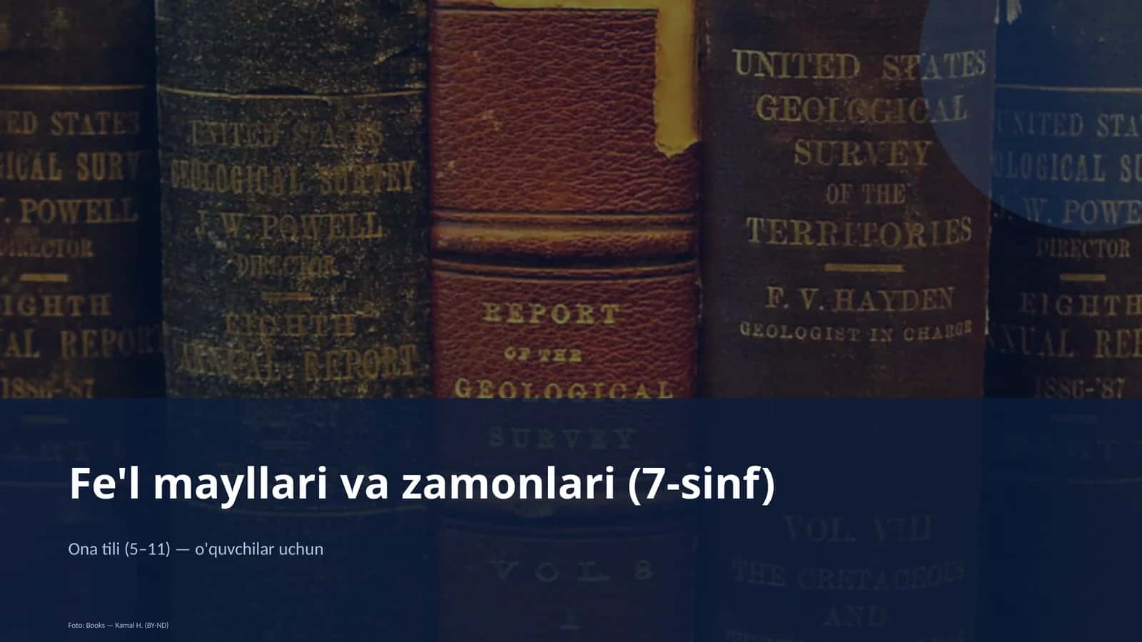 Fe'l mayllari va zamonlari (7-sinf)