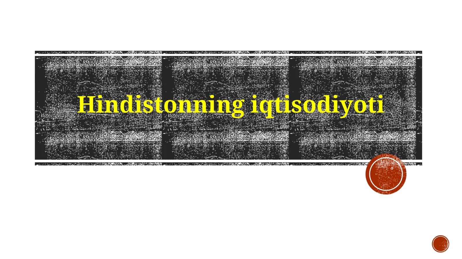 Hindistonning iqtisodiyoti