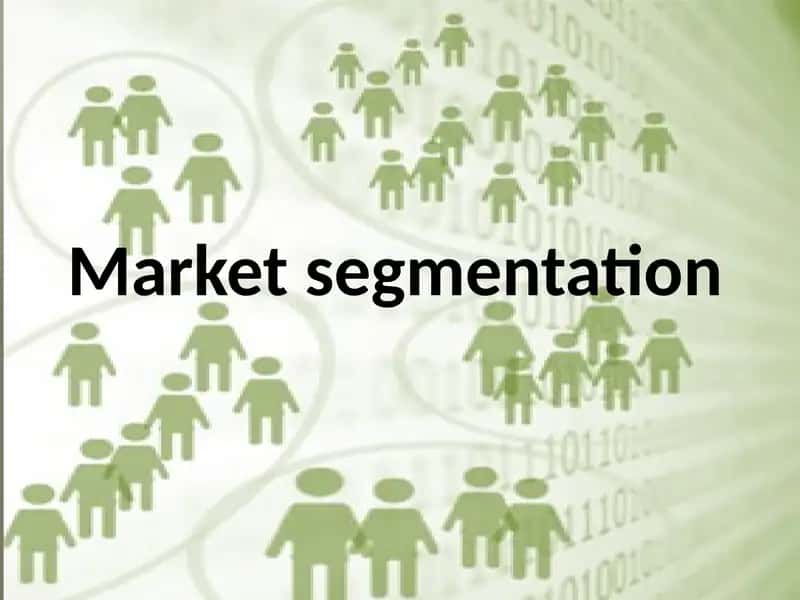 Market segmentation