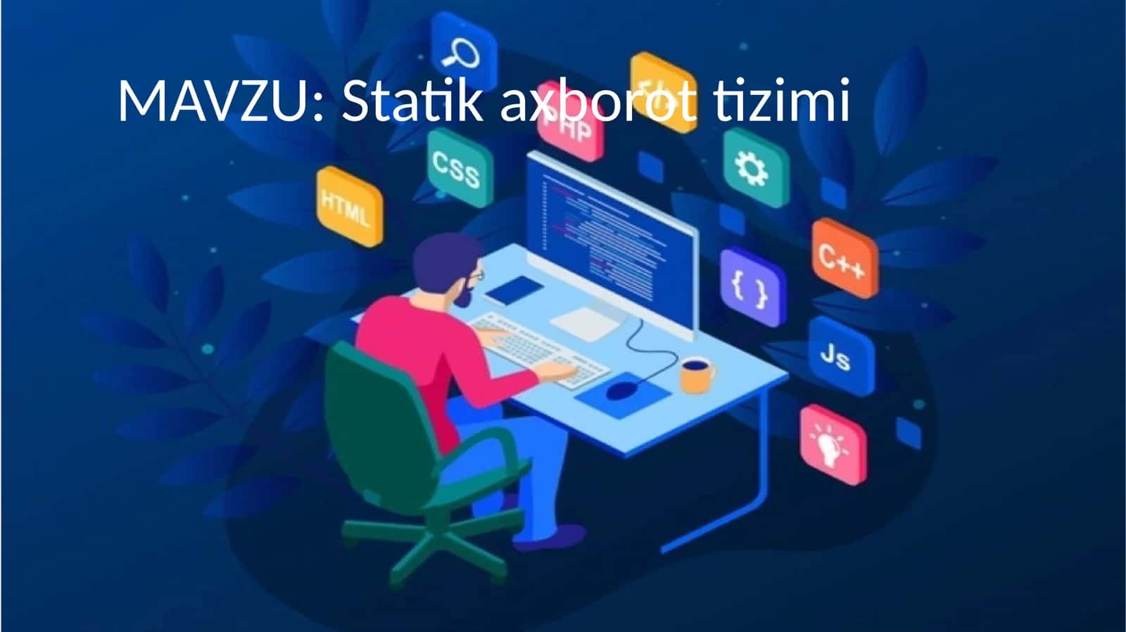 Statik axborot tizimi
