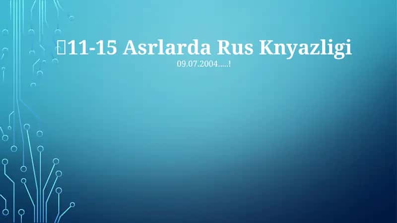 Kiev Rus knyazligi