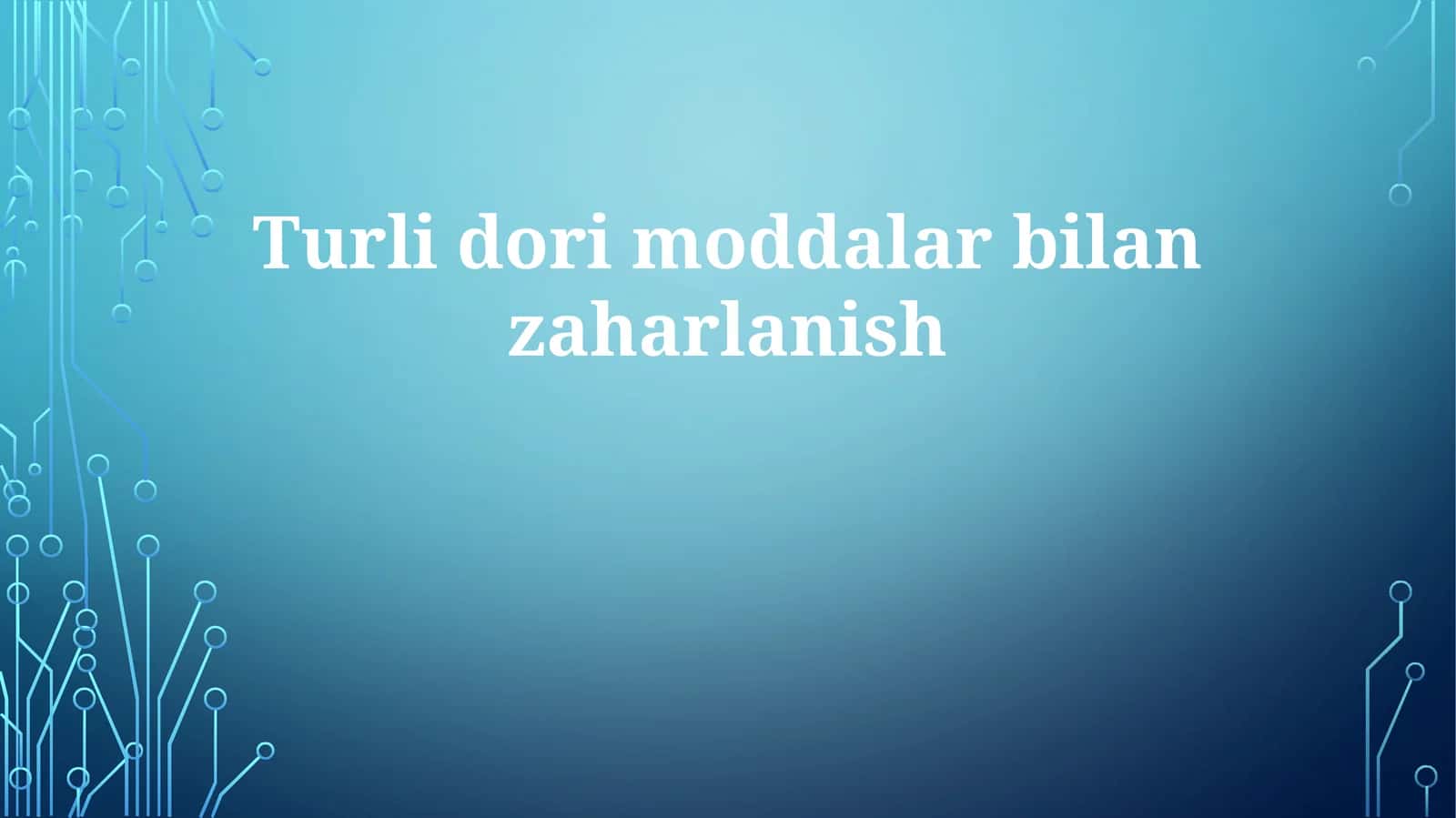 Turlidorimoddalarbilanzaharlanish