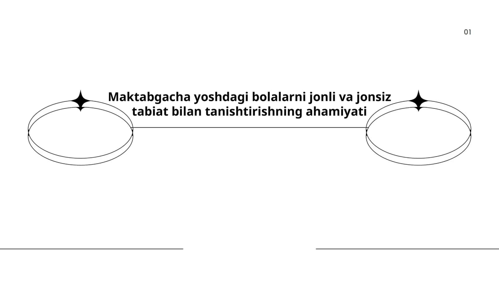 Maktabgacha yoshdagi bolalarni jonli va jonsiz tabiat bilan tanishtirishning ahamiyati