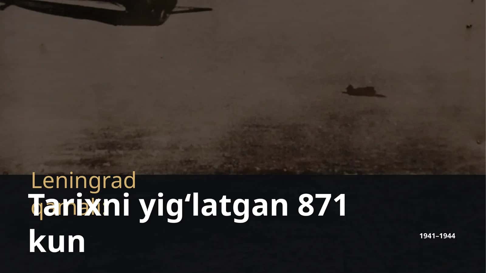 Leningrand qamali 871 kun