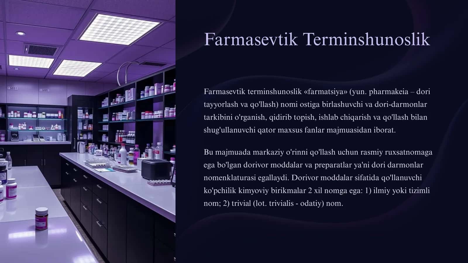 Farmasevtik Terminshunoslik