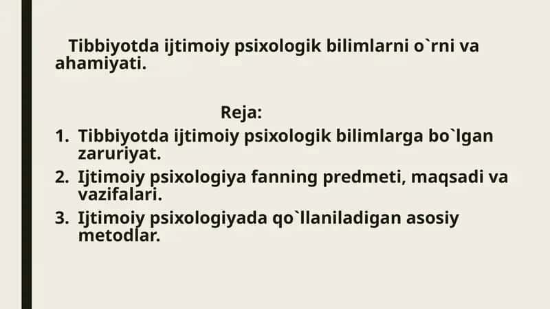 Ijtimoiy Psixologiya