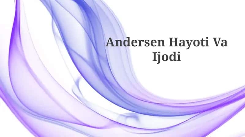 Andersen Hayoti VaIjodi