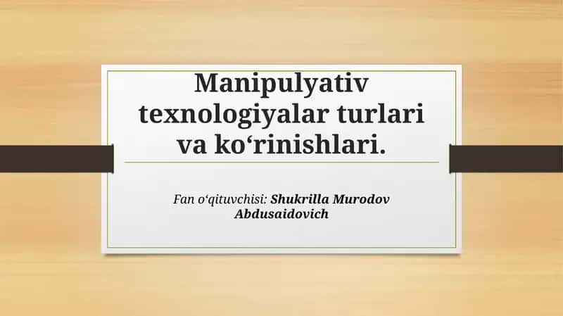 Psixologik ta'sir belgilari