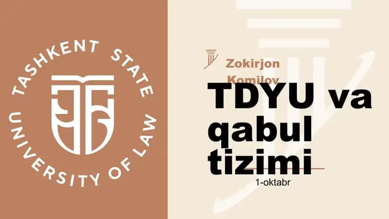TDYU haqida to'liqn ma'lumot beruvchi taqdimot
