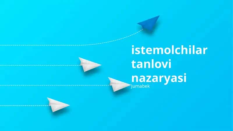 istemolchilar tanlovi nazaryasi