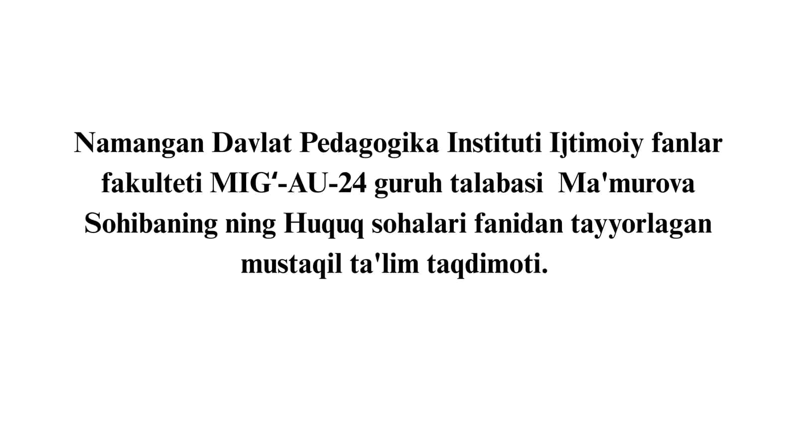 Davlat xizmatchilari