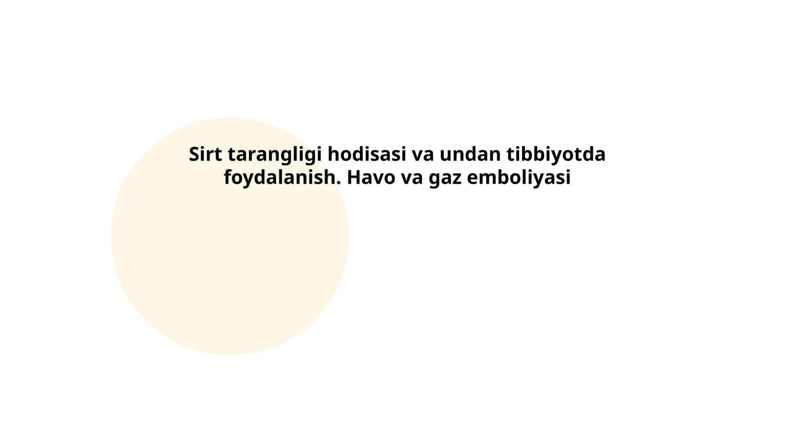 Sirt tarangligi hodisasi va undan tibbiyotda foydalanish