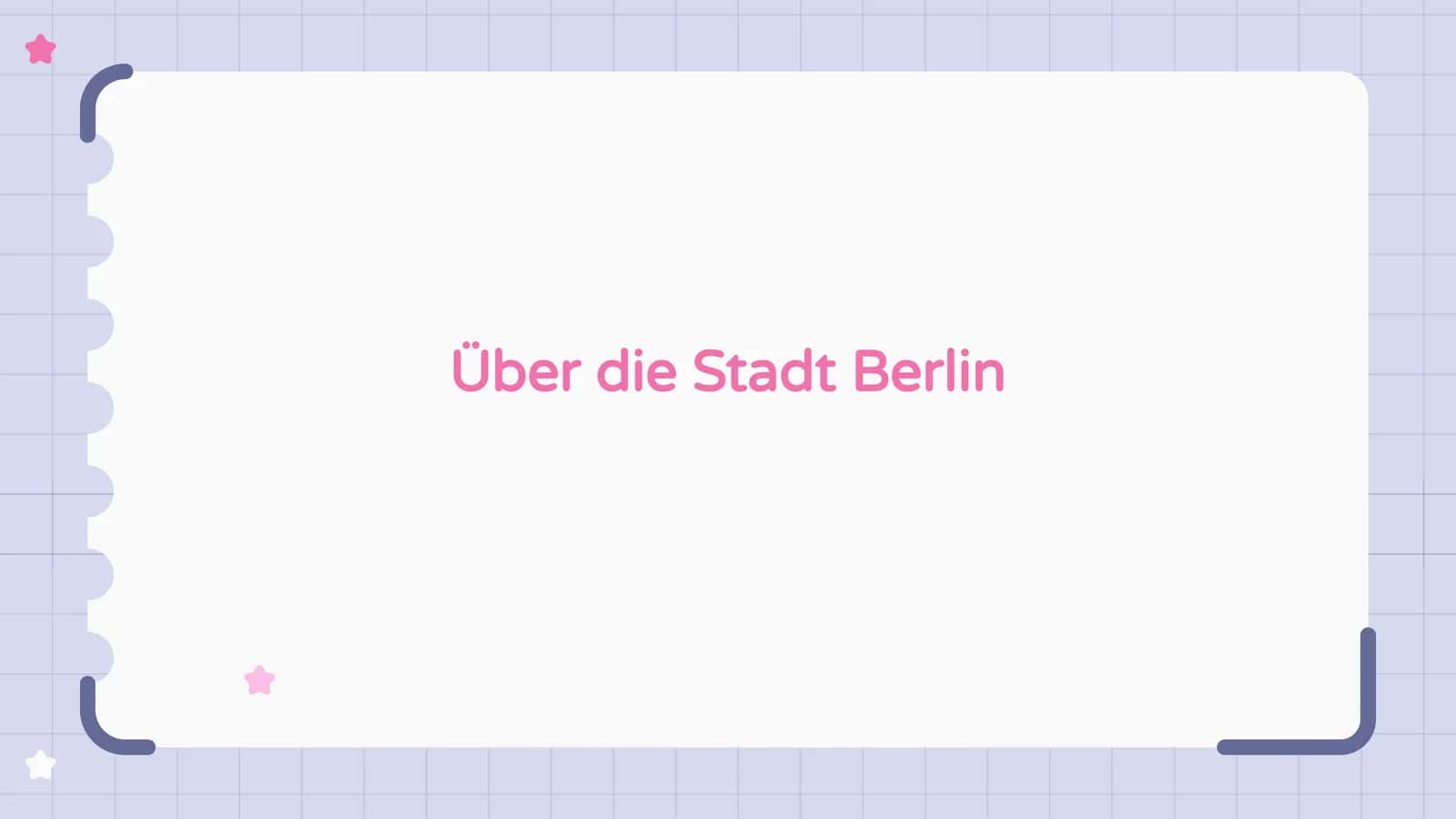 Über die Stadt Berlin