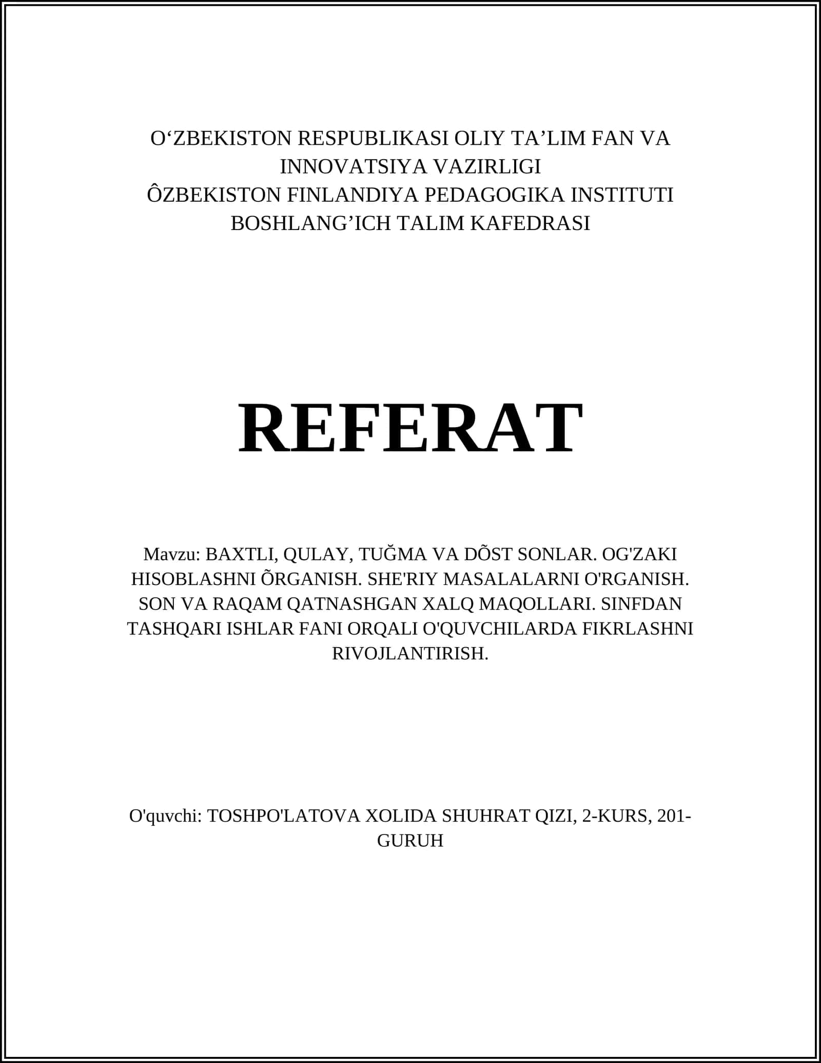 Baxtli Hayotning Sirlari