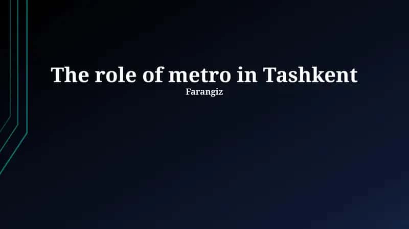 Tashkent Metro