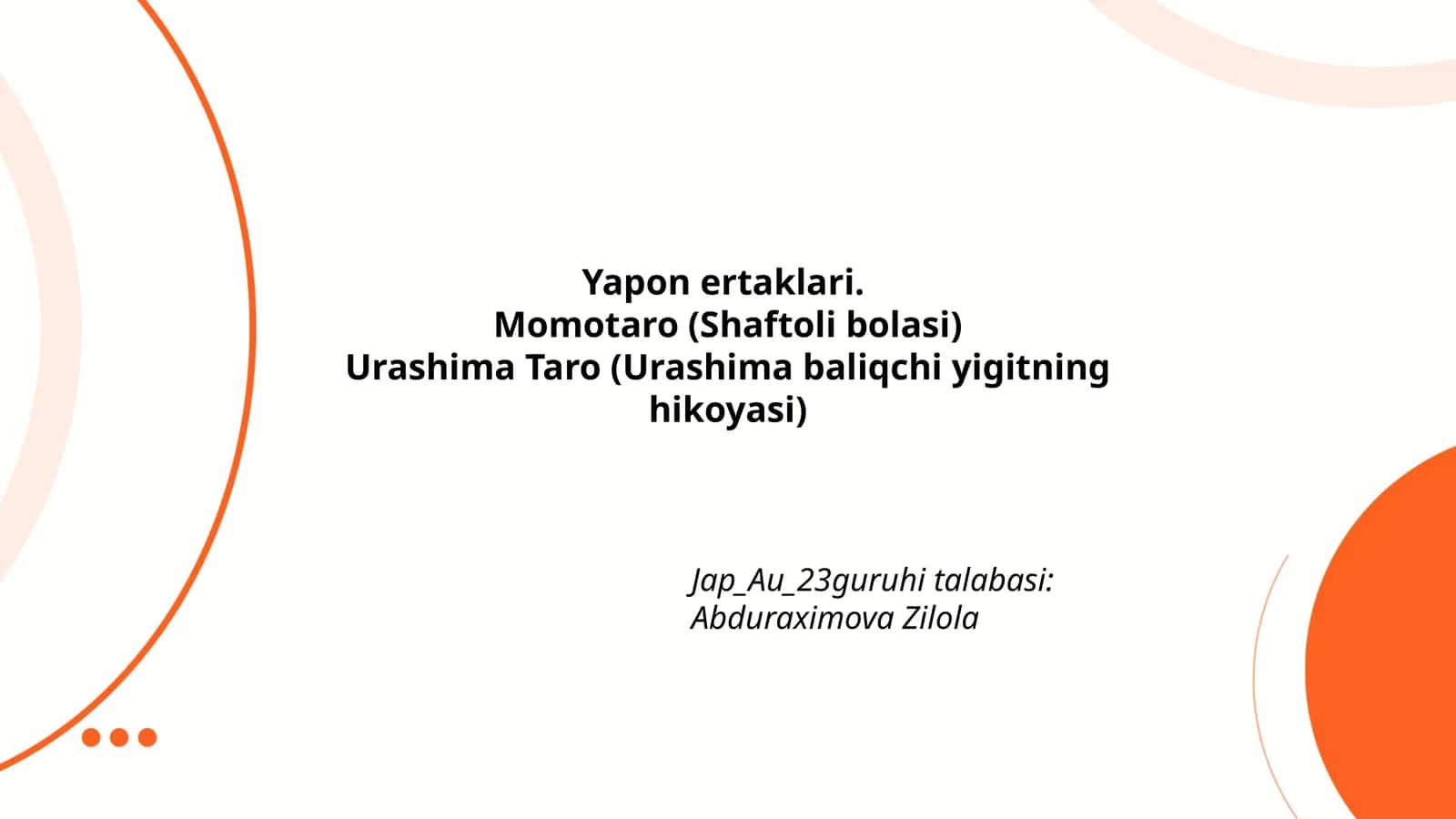 Yapon ertaklari