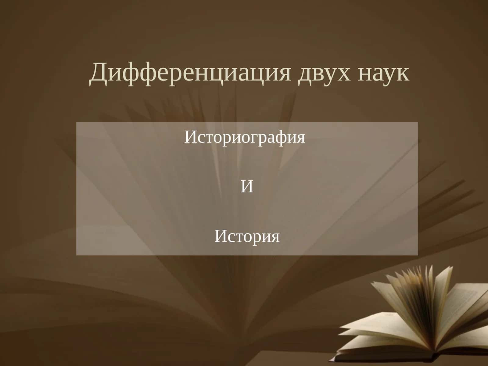 Историография