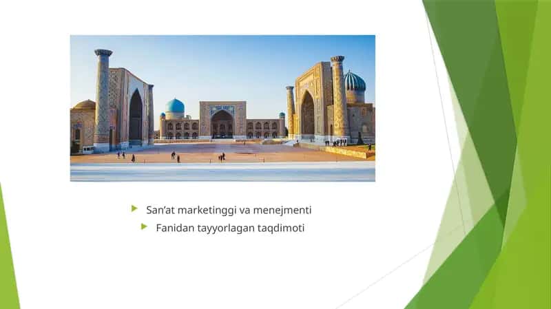 Madaniy meros obyektlari