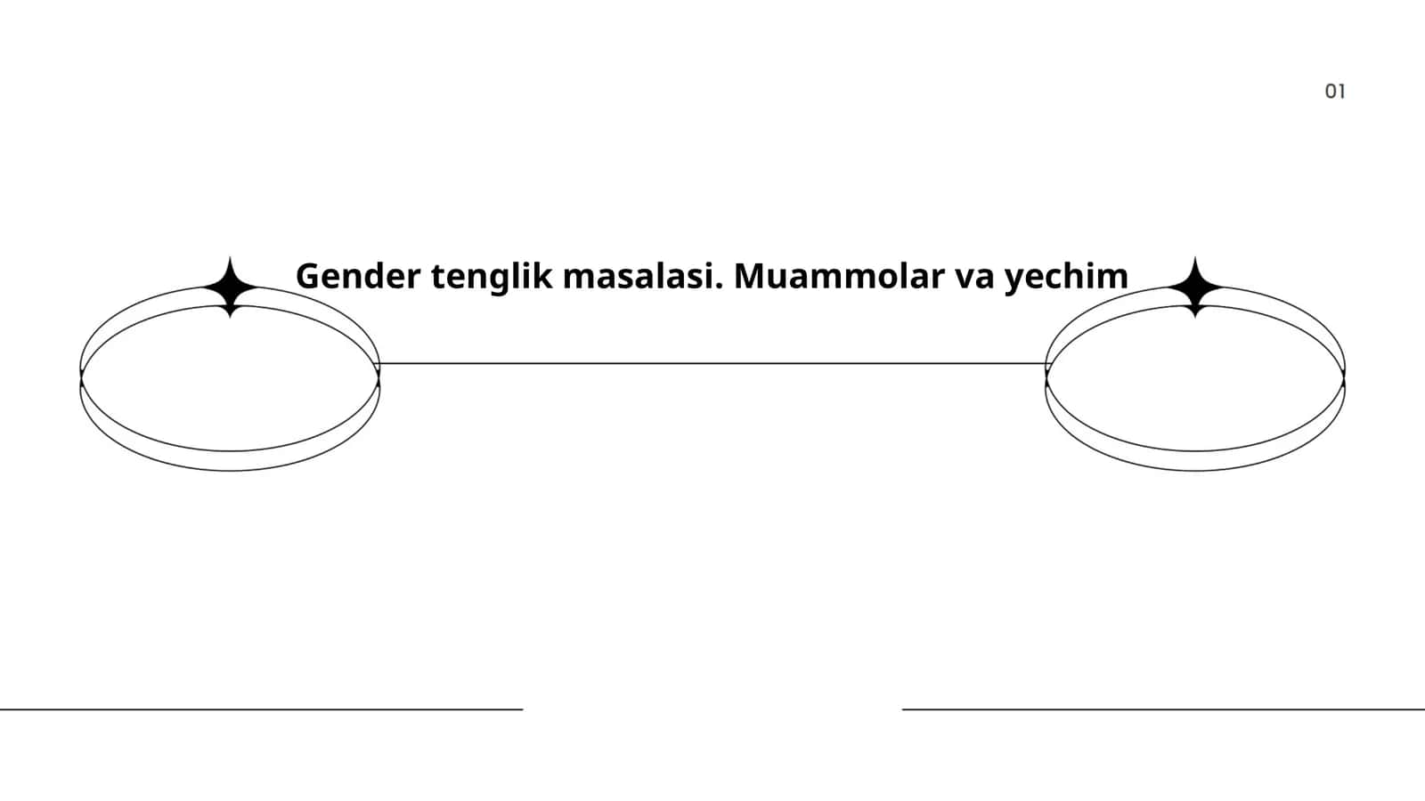 Gender tenglik masalasi. Muammolar va yechim