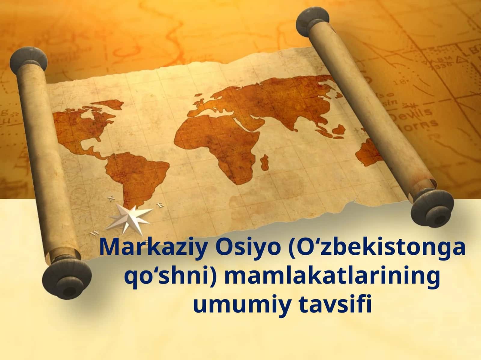 Markaziy Osiyo (O‘zbekistonga qo‘shni) mamlakatlariningumumiy tavsifi