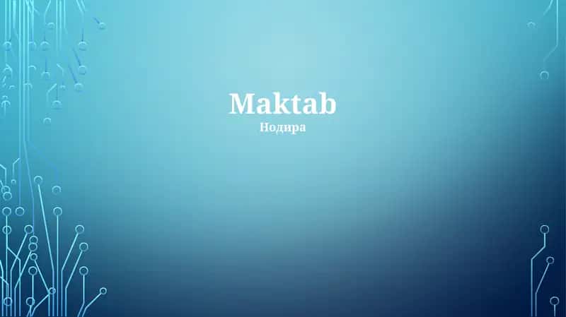 Maktab