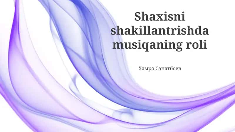 Musiqa va mansublik
