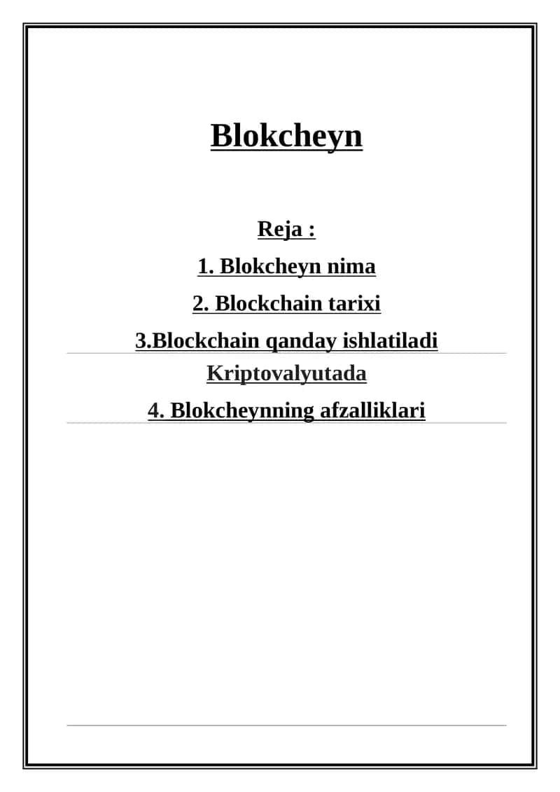 Blokcheyn