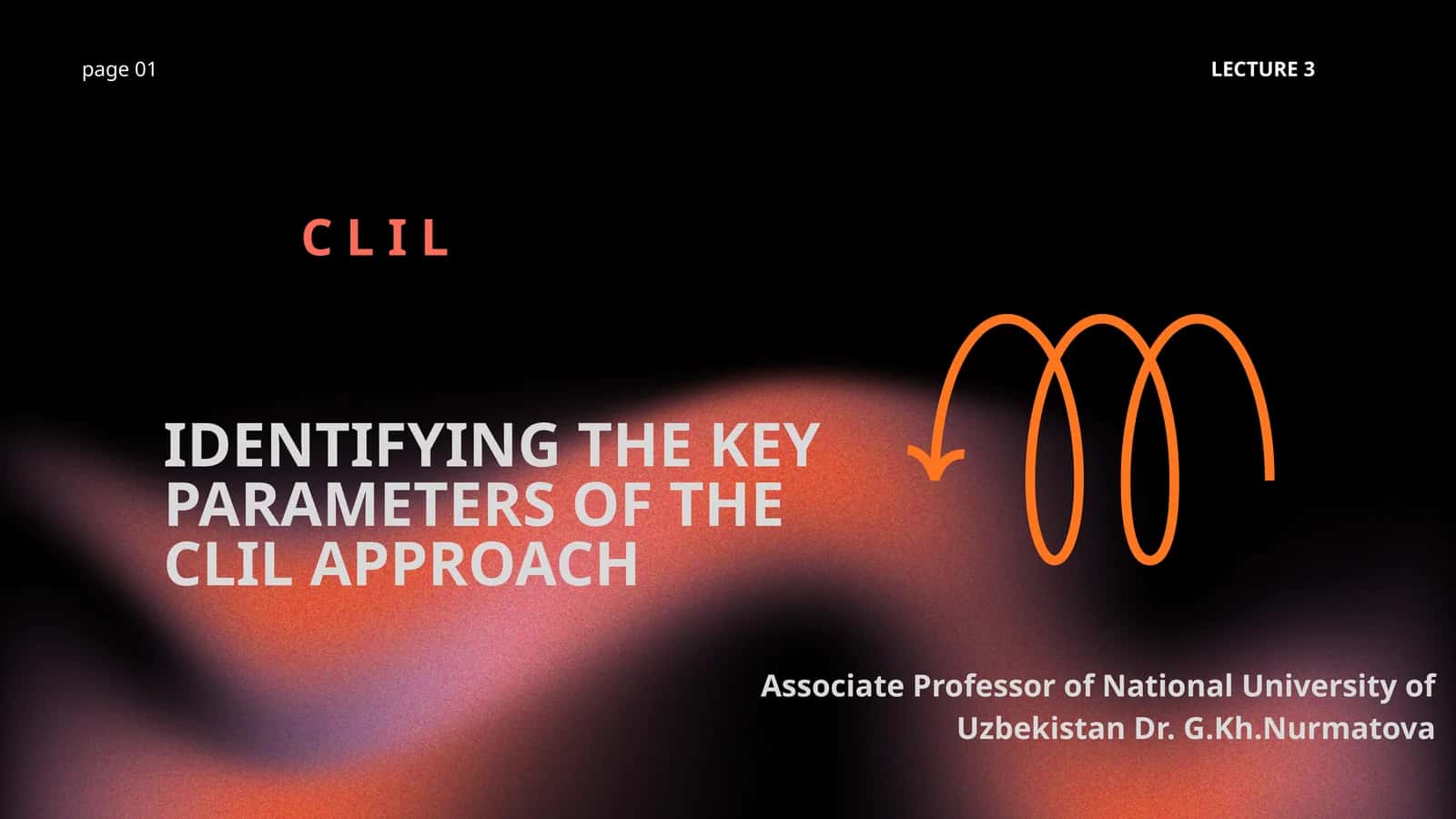 IDENTIFYING THE KEY PARAMETERS OF THE CLIL APPROACH