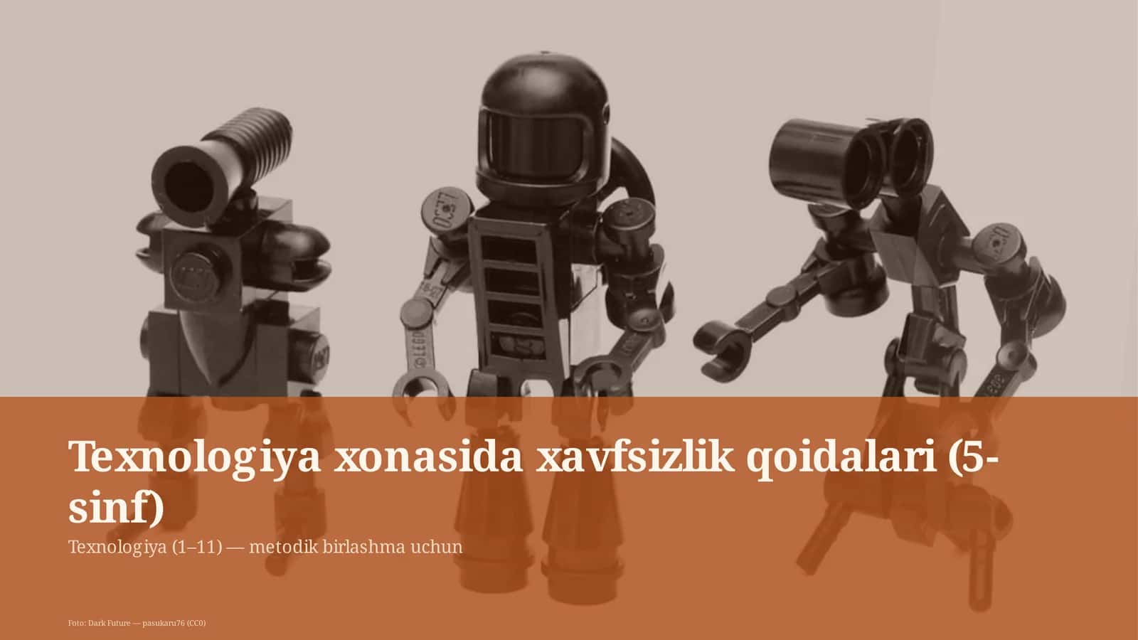 Texnologiya xonasida xavfsizlik qoidalari (5-sinf)