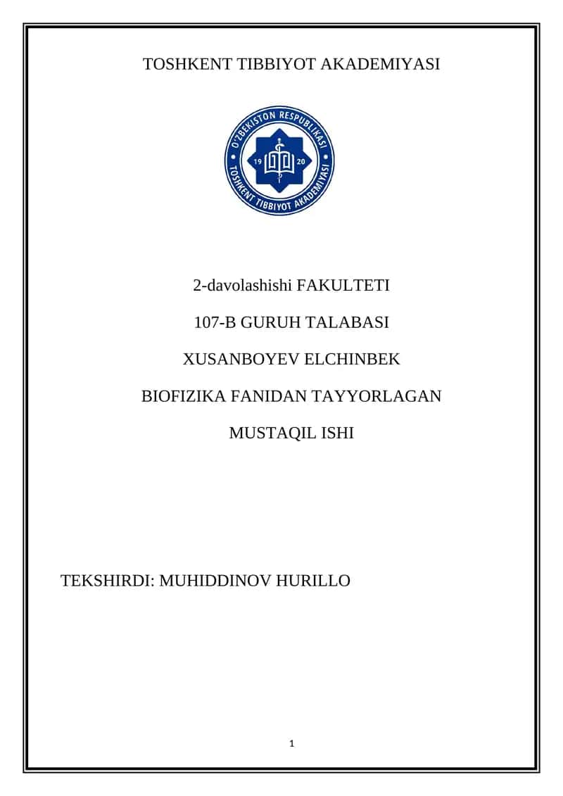 Tovushning fizik xususiyatlari