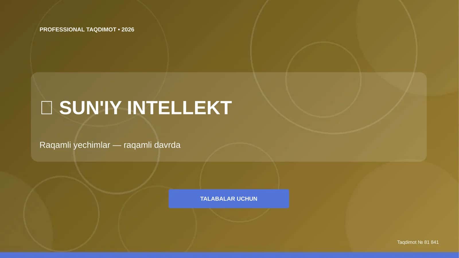SUN'IY INTELLEKT
