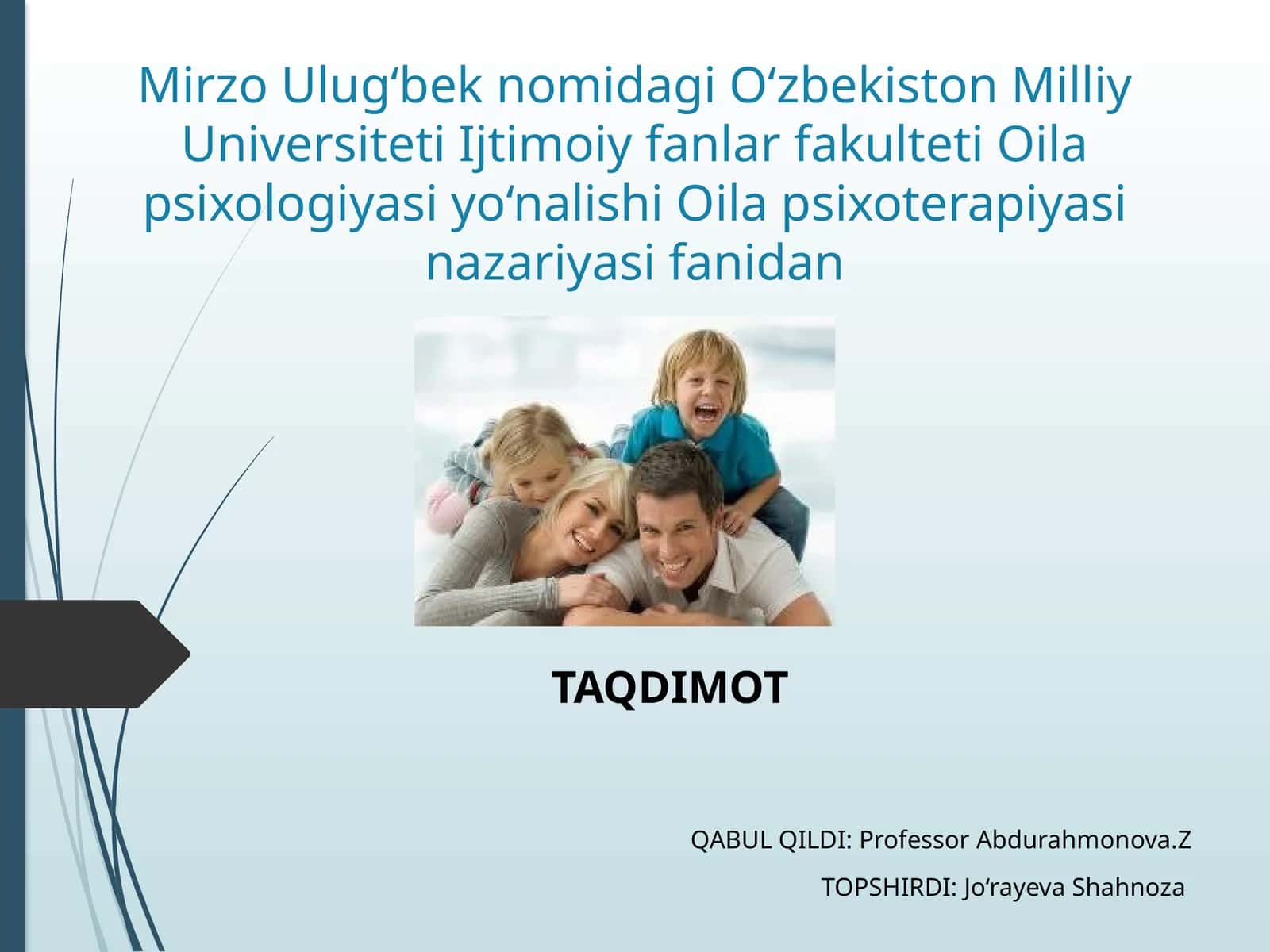 Oilapsixoterapiyasinazariyasifanidan