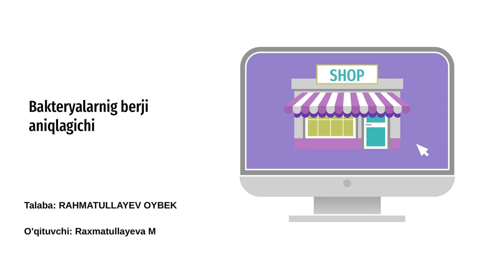 Bakteriyalarning berji aniqlagichi